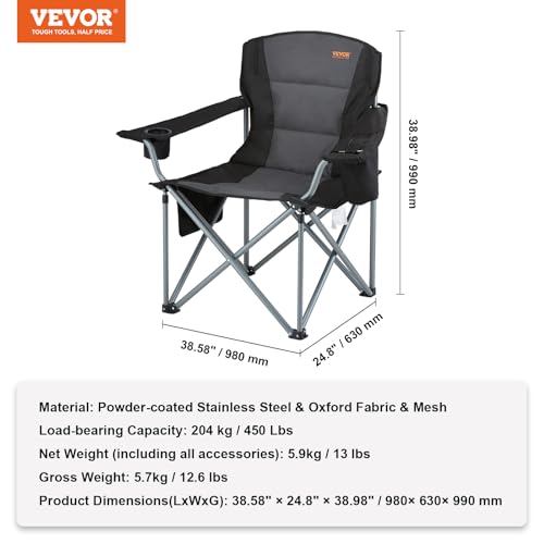 VEVOR Camping Folding Chair の商品画像 2