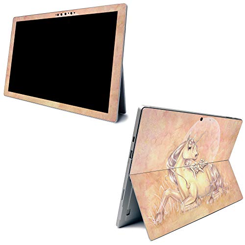 Image of MightySkins Carbon Fiber Skin for Microsoft Surface Pro 7 - Purrfect Friends | Textured Carbon Fiber Finish | Easy to Apply, Remove, and Change Styles | Made in The USA
