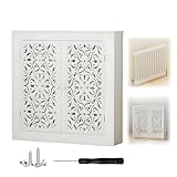Cache-radiateur moderne : ce design étanche et facile d'entretien protège les surfaces de la vapeur et de l'humidité. Facile et rapide à nettoyer : il suffit de l'essuyer avec un chiffon pour un entretien sans effort. Améliorez votre décoration d'intérieur tout en assurant la fonctionnalité avec cet élégant cache-radiateur, parfait pour tout espace de vie. Transformez votre environnement dès aujourd'hui