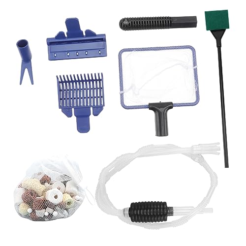 Sosoport Complete Fish Tank Water Changer 3 in 1 Set Gravel Vacuum Remover Siphon