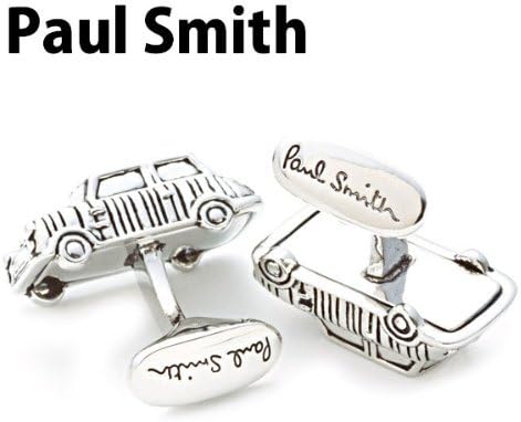 Amazon ポールスミス Paul Smith カフス メンズ カフスボタン シルバー Agxa Cuff Mcar 1 ウェア シューズ Paul Smith ポール スミス シューズ バッグ