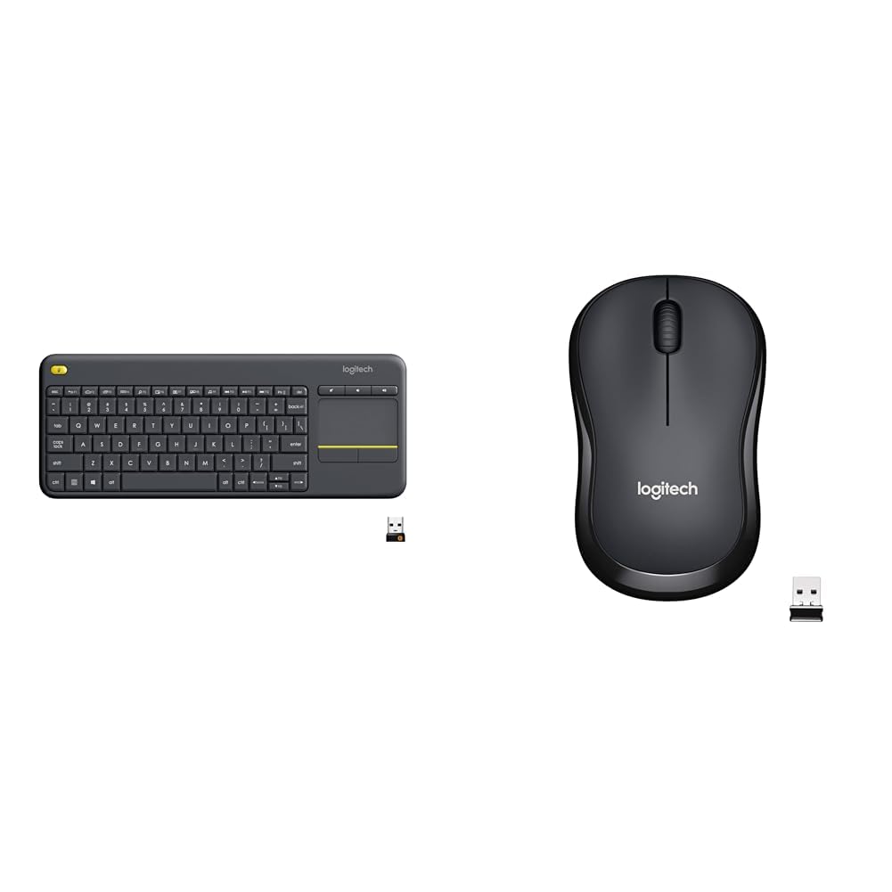 Logitech K400 Plus Wireless Touch TV Keyboard with Easy Media Control and Built-in Touchpad, HTPC Ke (B0BK8KCV4T) Amazon Price History, Amazon Price Tracker