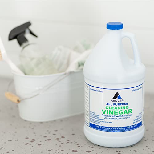 Cpdi All-Purpose White Vinegar Cleaning Solution, 1 Gallon, Multi-Surface Cleaner For Hard Water Stains, Bathroom And Kitchen Surfaces, And Clothes, Effective Deodorizer #TOP1