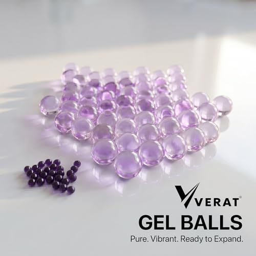 Image of Gel Water Balls /Water Beads /Refill Water Bead /Gel Blaster Ammo /Water Balls for Gun /Gel Balls for Kids /Gel Blaster Balls in Bottle /7-8mm Non-Toxic Water Beads Gel Guns(50000 Purple)