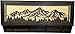 Bellewood Designs Mountain Scene Gun Concealment Decor - Handcrafted Wooden Gun Cabinets - Gun Shelf Hidden Storage for Rifles, Shotguns, & Handguns - Quick Access Hidden Wall Safe