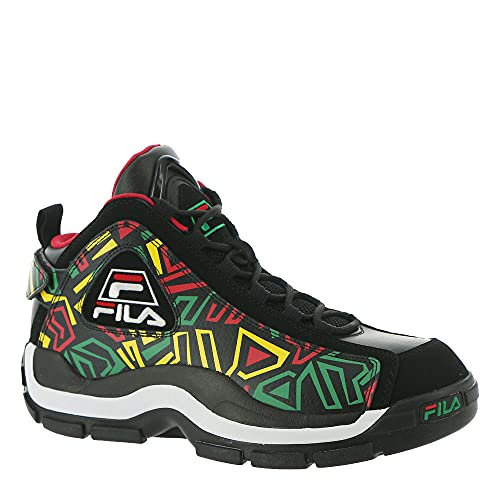 Fila Grant Hill 2 Men's Basketball 10 D(M) US Black-Green-Lemon