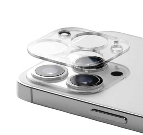 Protector de Lentes Camara para Apple Iphone 15 Pro 5G / Iphone 15 Pro Max 5G, Cristal Templado, Cobertura Total para Lente Trasera PTLE