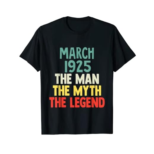 The Man Myth Legend 1925 Marzo 97 cumpleaños regalo para 97 años Camiseta