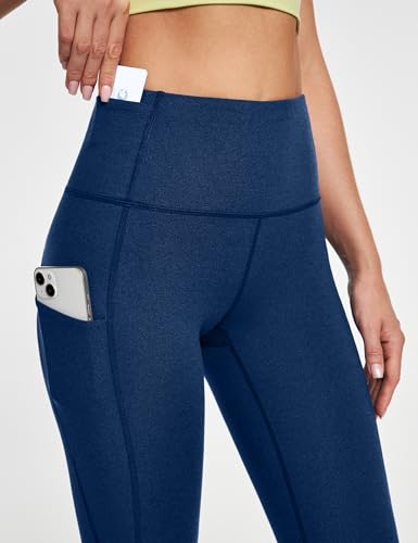 IUGA Leggings with Pockets for Women High Waisted Yoga Pants Women Tummy Control Workout Compression Running Leggings3