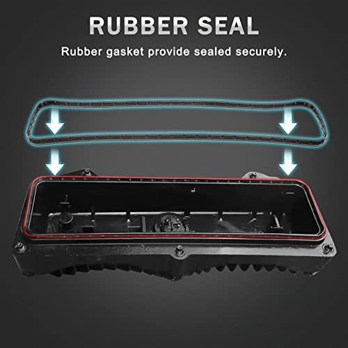 Temsone 6.7L Powerstroke Diesel Fuel Filter Element Compatible With 2017 2018 2019 2020 2021 Ford F-250 F-350 F-450 F-550 Super Duty V8 Replace# Fd4624 Fd4625 Fd-4624 Fd-4625 Hc3Z-9N184-B Hc3Z-9N184-C #TOP4