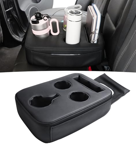Back Seat Cup Holder with Side Pockets