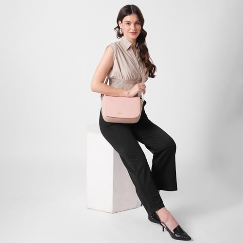 Image of Caprese Greta Medium Sling Bag for Women with Adjustable Strap & Magnetic Button Closure for Comfortable Wear | Versatile Handbag for Everyday Use, Travel, and Special Occasions