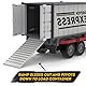 Driven Micro LKW 19 cm mit abnehmbarem Container, Lichtern und Tönen – Laster Spielzeugauto mit Geräuschen, Funktionen – Spielzeug Auto ab 3 Jahren, grün
