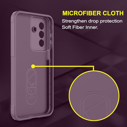 Image of Zapcase Back Case Cover for Samsung Galaxy M47 5G | Compatible for Samsung Galaxy M47 5G Back Cover | Liquid Silicon Magic Case with Camera Protection | Lavender
