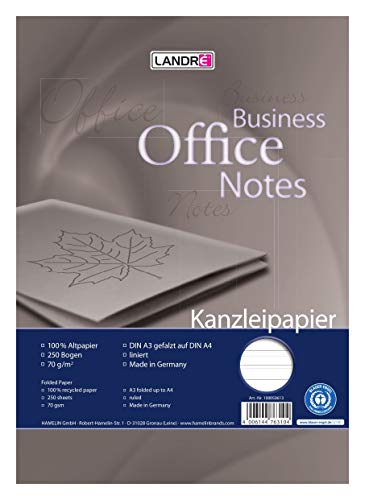 LANDRÉ Fogli protocollo Lineatura 21, a