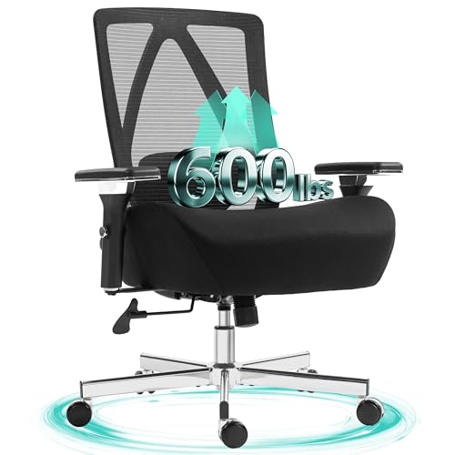 600LBS Big and Tall Mesh Chair