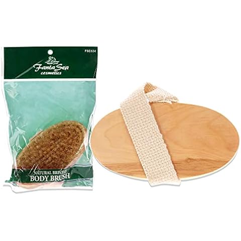 Fantasea Natural Bristle Body Brush Cover