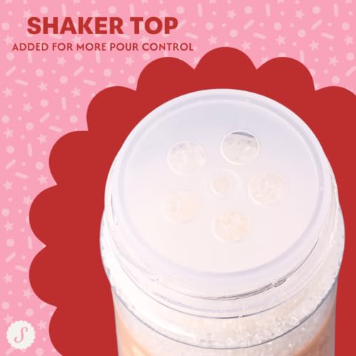 Image of Sweets Indeed Sprinkles, Edible Sprinkle Sugar Mix, Perfect for Cake Decorations, Baking, Ice Cream, Cookies, Cupcake Topper (Vanilla)