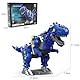 Mycketop assembliertes RC Dinosaurier Spielzeug, Fernbedienung laufender Mecha Dinosaurier mit Sound, STEM DIY Tyrannosaurus Rex Kit, Coole Dino Spielzeug Geburtstagsgeschenk für T Rex Liebhaber