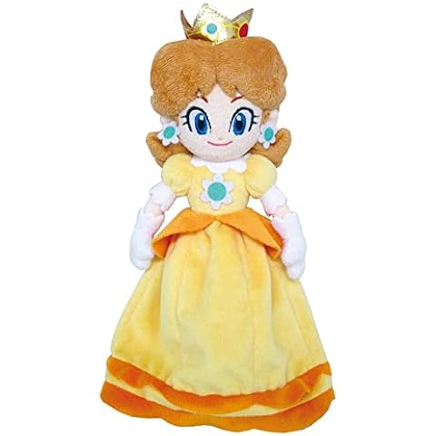 Little Buddy Super Mario All Star Collection 1419 Daisy Stuffed Plush, 9.5" Cover