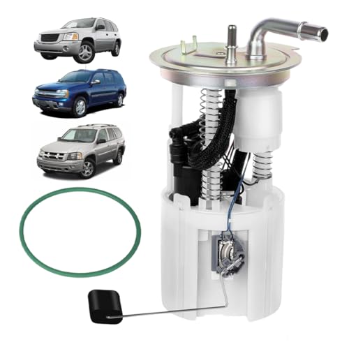Electric Fuel Pump Module Assembly with Pressure Sensor FIT Trailblazer, Rainier, Envoy, Saab 9-7x, Ascender 20052007  Replace E3707M, FG0515, FG0833, MU1396, P1635M