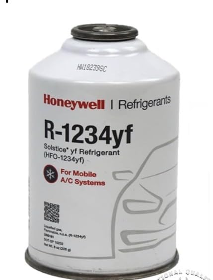 Replace Air-Conditioning Refrigerant - 2022-2023 Mercedes-Benz G-Class 6 R1234yf Automotive ac REFRIGERENT 8 oz - Qty 1 can with self Sealed Valve Easy use-Made in The USA Safe for Vehicles Replacing R1234YF Diesel or Gas.
