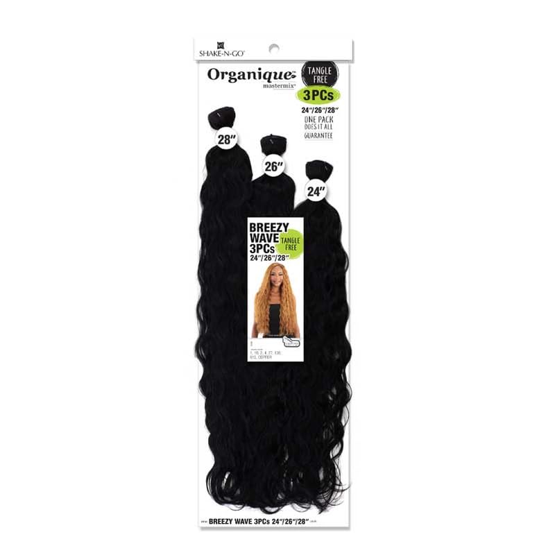 Shake-N-Go Organique Breezy wave hair 3pcs (24" 26" 28") (COPPER)