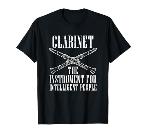 Música Clásica Clarinetista Instrumento Musicale Clarinete Camiseta
