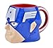 Taza Capitán América, 3D 384.45 ml
