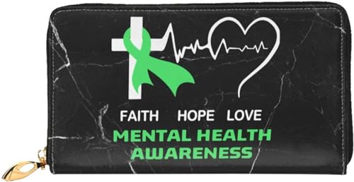 Mental Health Awareness Wallet Card Bag