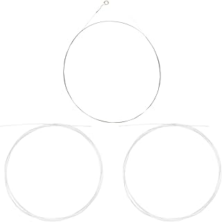 Milisten 3pcs Balalaika Nylon White Balalaika Strings Instrument Nylon Strings Professional Balalaika Strings Strings Ukulele Guitar