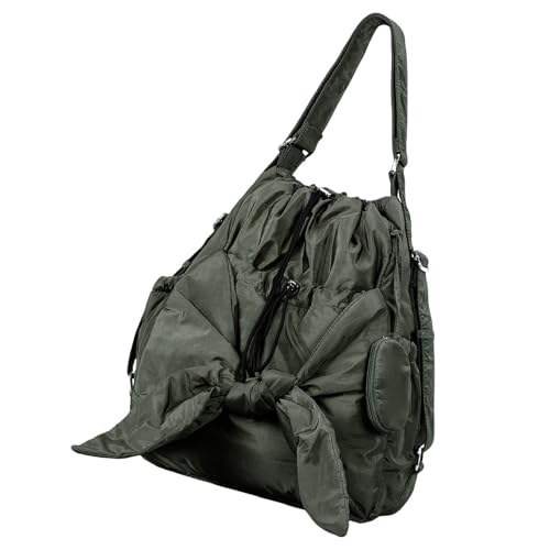 Sac à main en nylon pour femme fini le désordre avec ses poches