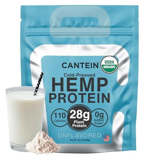 Cantein Organic Hemp Protein Powder