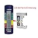 Mesee Universal Battery Tester with LCD Display, Multi Purpose Digital Battery Capacity Level Detector Voltage Checker Tool for D, C, AA, AAA, 9V Batteries,1.55V Button Cell