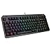 ASUS TUF Gaming K3 Gen II - Teclado Compacto de 98 Teclas, interruptores óptico-mecánicos RGB Red, Espuma amortiguadora, IP57, Placa Superior Desmontable y Aura Sync - Teclado QWERTY Español