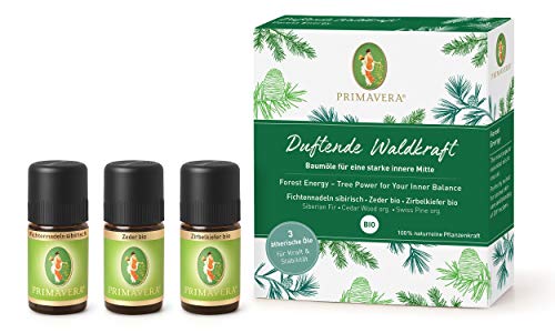 Primavera® - Set Duftende Waldkraft - 3 x 5 ml