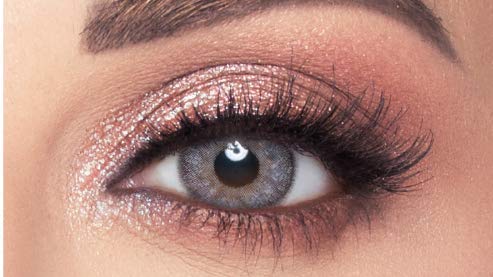 amara Warm Grey Contact Lenses