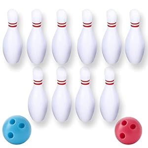 AKH Elfen-Bowling-Set, 10 Pins, 2 Bälle
