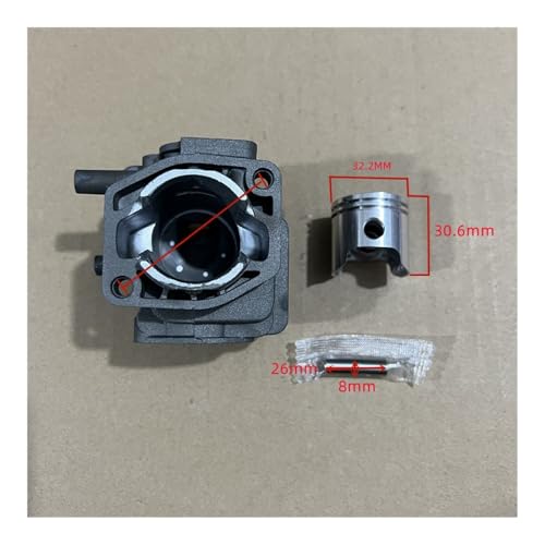 Cilindro 230 de 32,2 mm evita sobrecalentamiento compatible con modelos SRM-230 4