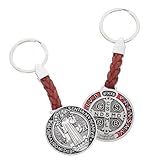 Design Unique: Ce porte-clés pendentif croix en métal présente une forme en croix avec des détails complexes, mettant en un style distinctif et une touche d'originalité pour votre sac ou vos clés