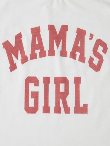 Image of Kids Toddler Girl Clothes Letter Print Graphic Top and Jogger Pants 2PC Summer Clothing Set