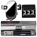 Kacarx Auto-Handyhalterung für BMW 5er Auto-Zubehör [Nur kompatibel mit BMW F10 F11 (2010-2017)] 360° Drehbar Handy KFZ Halterungen für iPhone, Galaxy und Andere Android Smartphone