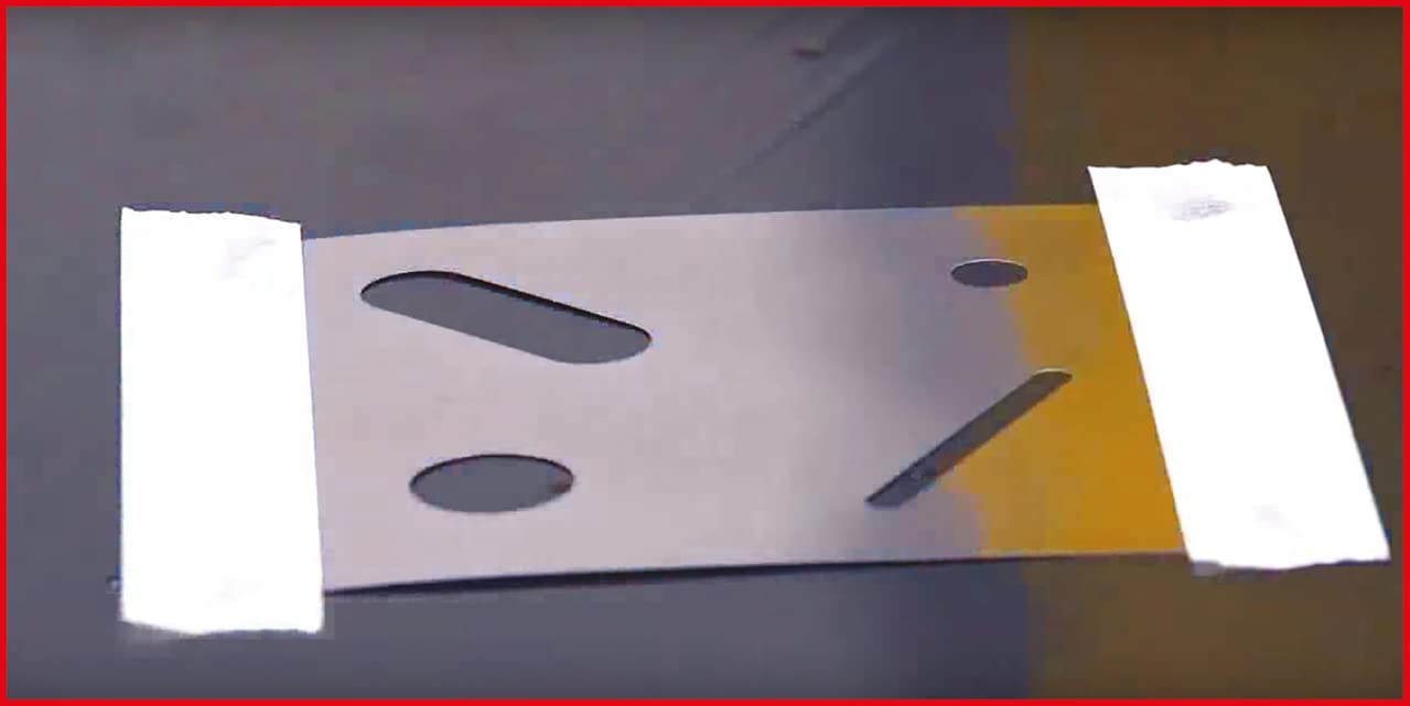 KS Tools 903.1045 Zestaw szablonów maskujących, 3-szt