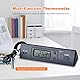 SPORTARC Elektronisches Thermometer Auto Multifunktionszeit Temperatur Anzeige mit Sonde