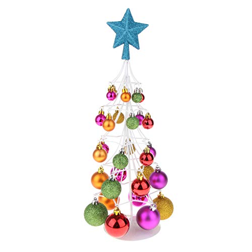 Generic Bola de Natal Árvore de Natal Bugiganga Árvore de Natal de Plástico - Multi