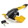BLOKAUTO 9595 Car Steering Wheel Lock Anti-Theft Device, Visible and Deterrent, Spoke Placement, Push Locking, Universal Steering Wheel Lock for Car. SUV, Van, Pickup Truck, High Security Car Lock