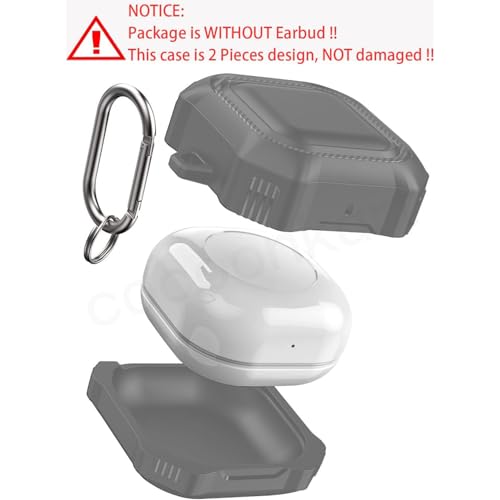 Image of Cocoonkart Case Cover Compatible for Samsung Galaxy Buds Core (2025) -Grey