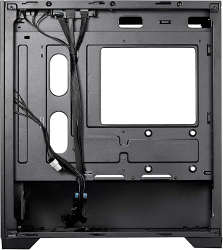 Image of Cooler Master Elite 302, Micro-ATX High Airflow Minimalist PC Case, 365mm GPU Max, Compatible RTX 5080|RX 7090 XT, 280mm AIO Max, Type C, Tempered Glass, Triple 120mm aRGB PWM Fan, Intakes Grill