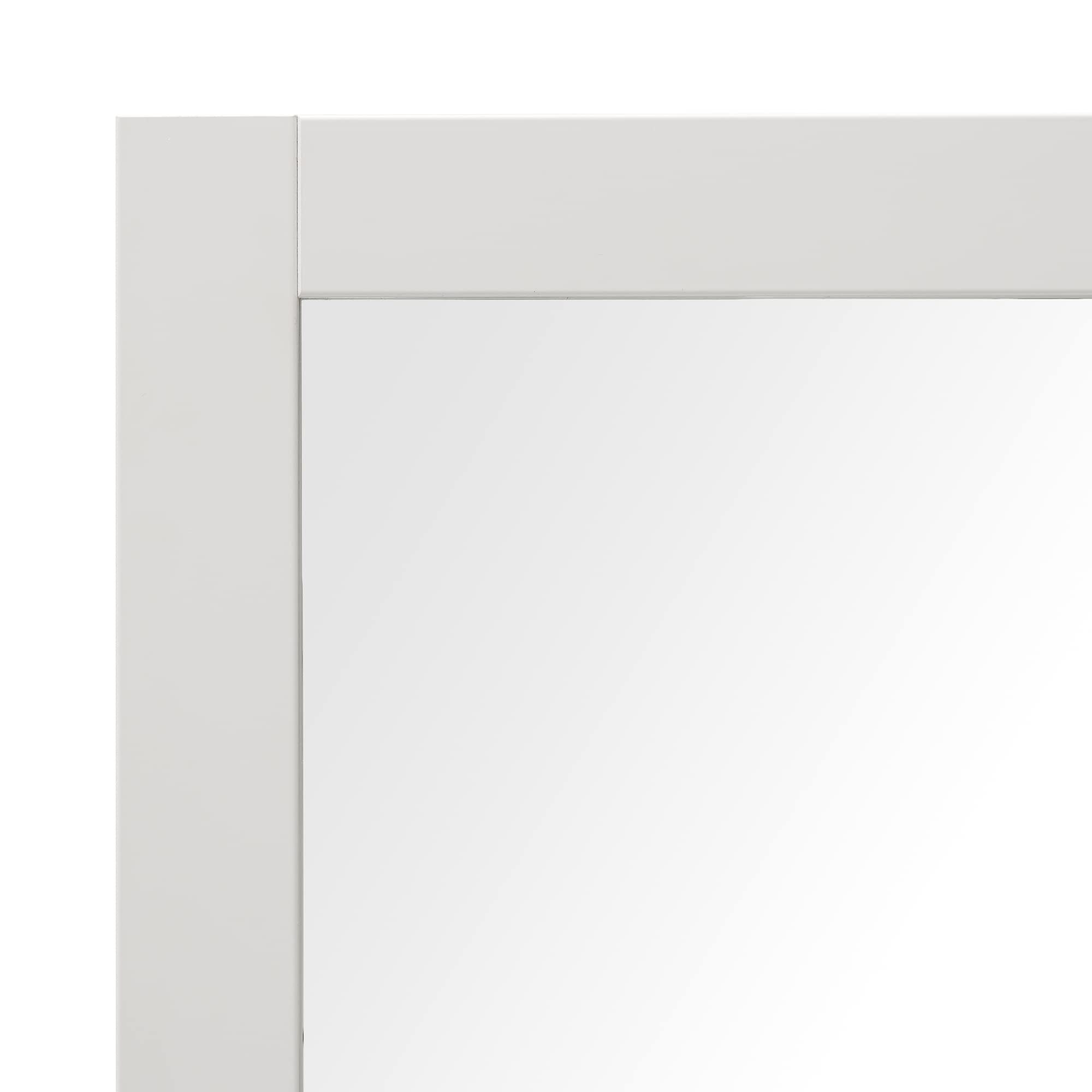 ARHome Specchiera Parete, Smart, 140 x 50, Bianco, Specchio Parete Muro, Prodotto in Italia