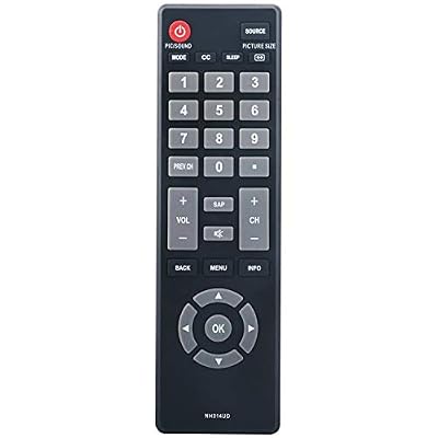 New NH314UD Replacement Remote Control fit for Emerson LCD HDTV LF503EM7F